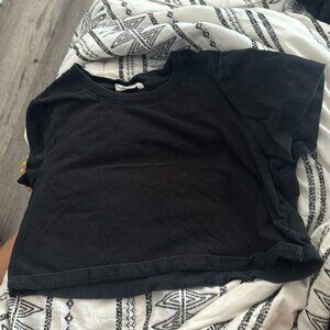 Baby Tee Crop Top by Cotten On Size Large